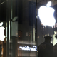 New York Police Department officers monitor a protest near the Apple Store on Manhattan’s Fifth Avenue on February 23rd, 2016.